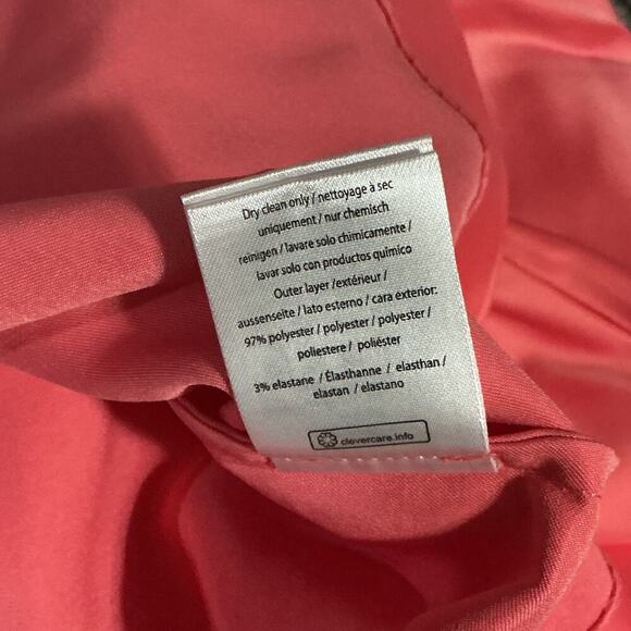 ROTATE Birger Christensen Shell Pink Satin Wrap Mini Dress NWT Size 42 (US 12) - Picture 9 of 15